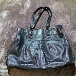 Leather Coach purse
